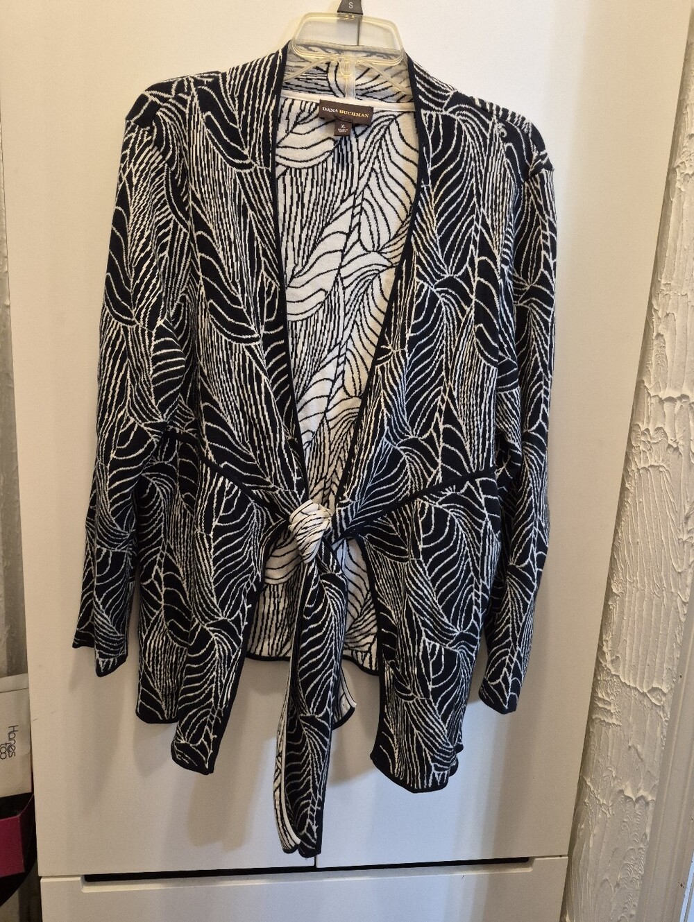 Dana Buchman Front Tie Sweater